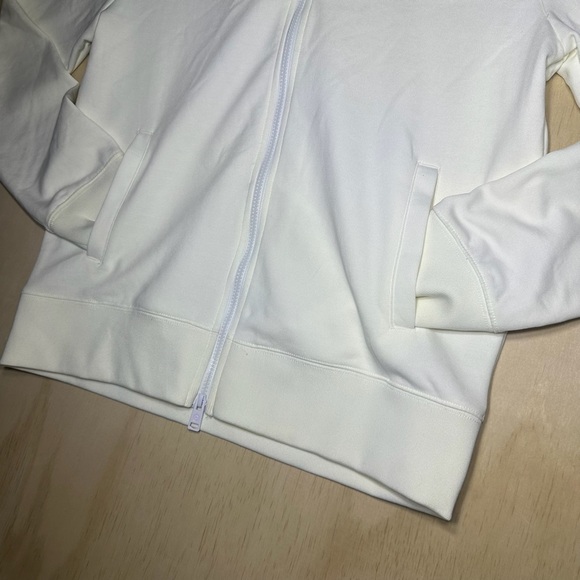 Ben Sherman Colorblock Tricot Track Jacket Snow White Medium Full Zipper - Picture 6 of 13